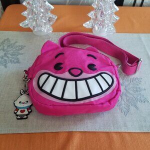 Disney Parks Cheshire Cat Fanny Pack Crossbody Purse Alice In Wonderland